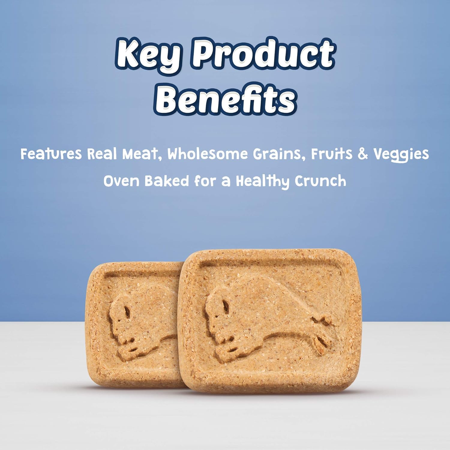 Blue Buffalo Health Bars Natural Crunchy Dog Treats Biscuits, Apple  Yogurt 16-oz Bag