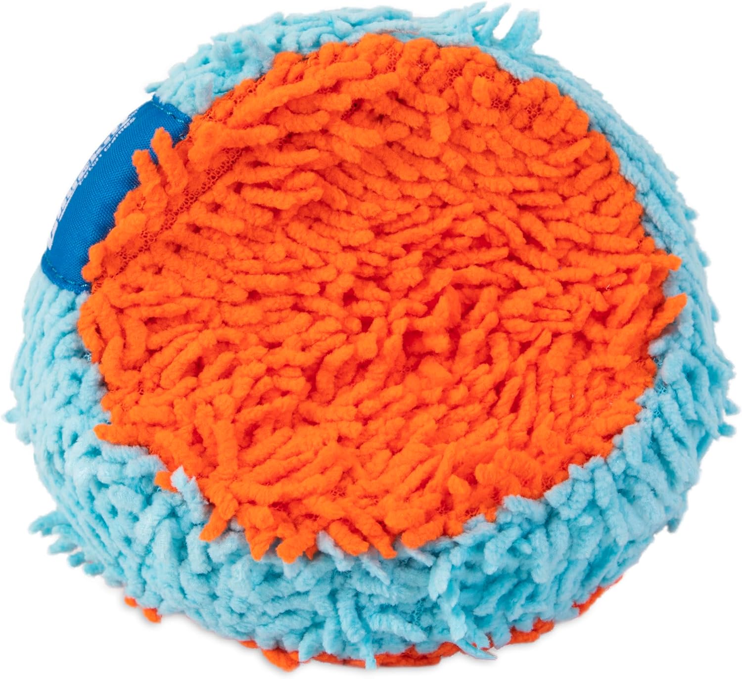 Chuckit! Indoor Fetch Ball Dog Toy (4.75 Inch), Orange and Blue