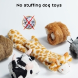 Nocciola Crinkle Dog Squeaky Toys Review