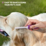 Poodle Pet Dematting Fur Rake Comb Brush Tool Review