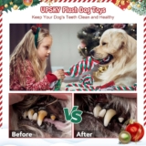 UPSKY Dog Rope Toys Dog Grinding Teeth 2 Nearly Indestructible Dog Toys Review
